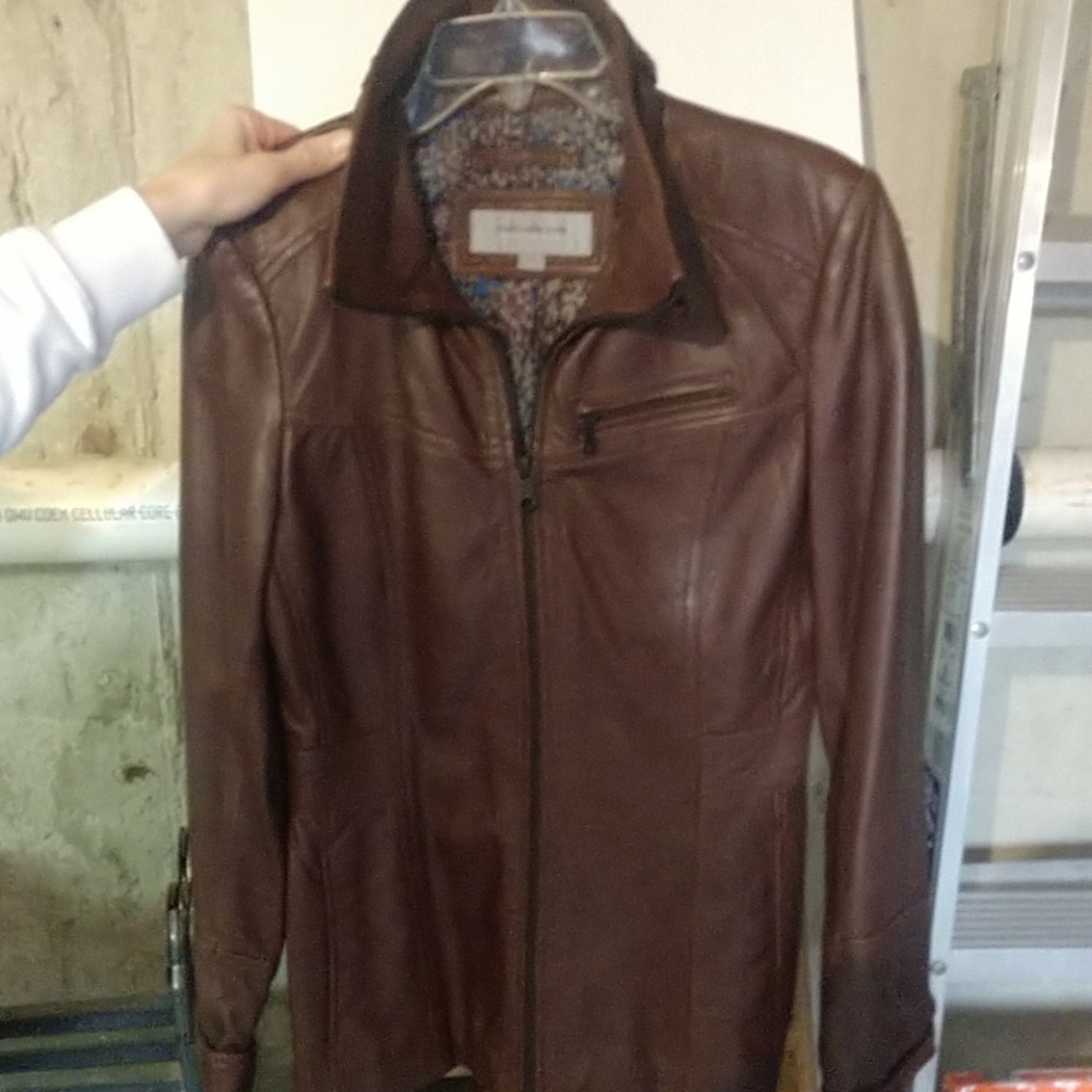 Leather jacket